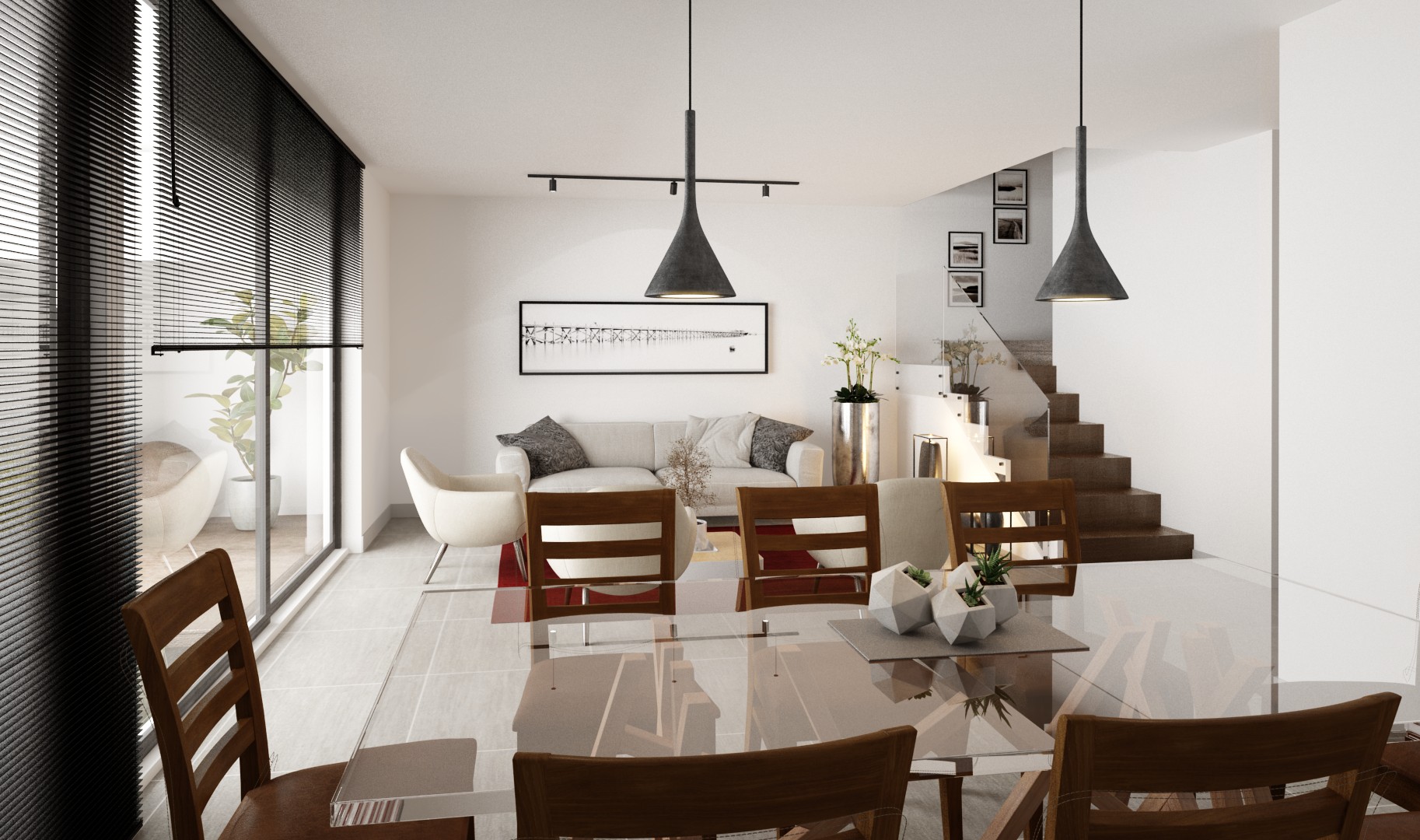 Living comedor